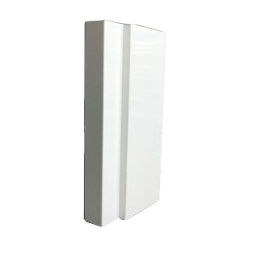 White Rectangular Single Rebate Door Profile, for Doors, Thickness: 1 Mm(Sheet Thickness)