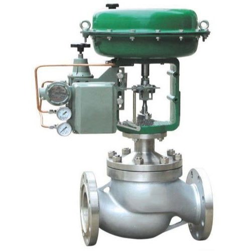 3 Way Mild Steel Globe Control Valve, For Industrial