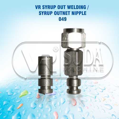 SS Buttweld Sirup In Out Welding Nipple, Size: 3/4 inch