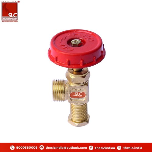 SLC LPG Brass F Valve, Up To 100 Gm