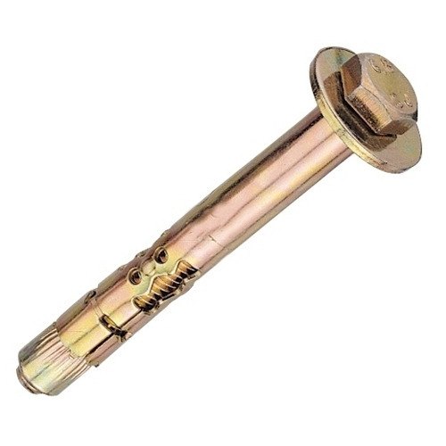 Golden Mild Steel Sleeve Bolts, 10