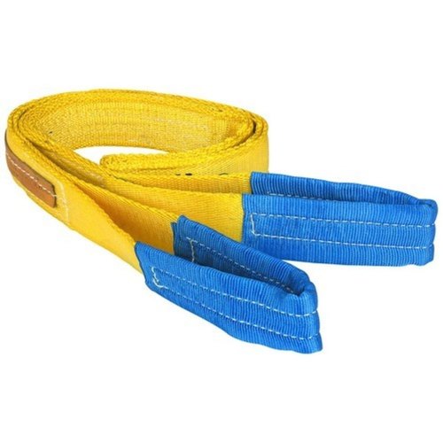 Yellow and Blue Endless Polyester Webbing Lifting Sling