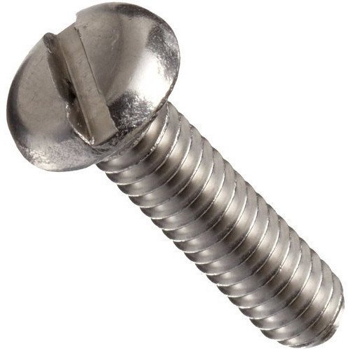 straight Round Stainless Steel 304 Slotted Bolt, 200, Size: M-3 To M100