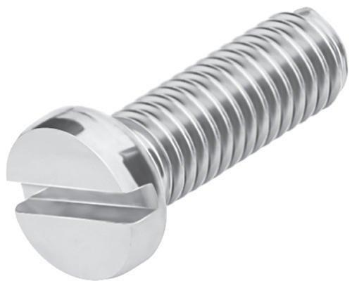 Stainless Steel 6mm SS Slotted Cheese Head Screw