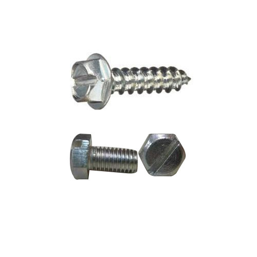 PIC Slotted Hex Flange Head Screw, Size: 9.5 To 70 Mm