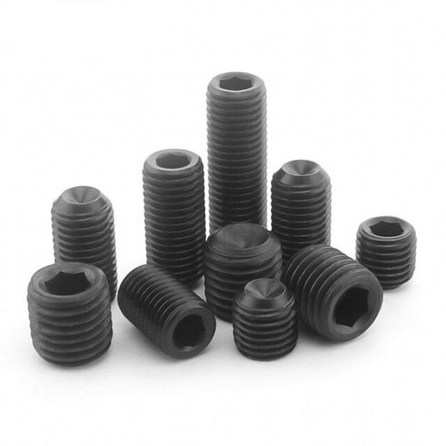 Mild Steel Galvanized Slotted Set Screws with Cup Point, For Hardware Fitting