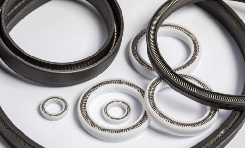 Energized Spring PTFE Seals, For Industrial