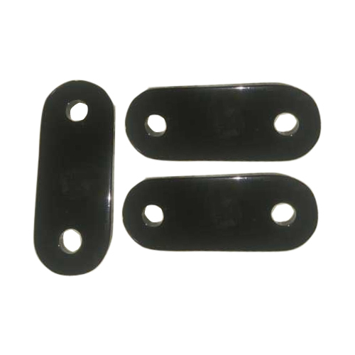 Shiva Agro Black ACE Solid Shackle Plate, Size/Capacity: 40mm X 105mm X 8mm