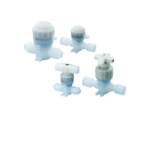 SMC Chemical Liquid Valve/Non-Metallic Exterior/Insert Bushing, Integral Fitting Type LVQ