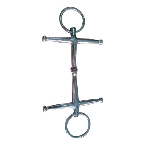 Silver Stainless Steel Snaffle Bit