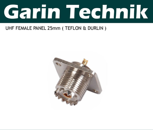 Garin SO239 Flange type Connector, Contact Material: Brass