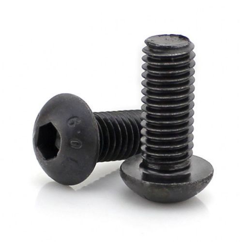 Black Socket Button Head Cap Screws, Size: 1 To 3 Inch