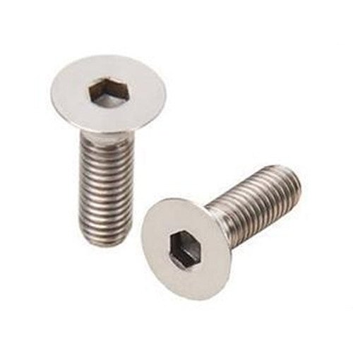 Chrome Finish Mild Steel Hex Socket Countersunk Head Screw, Size: 0.5 To 10 Inch