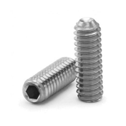 Stainless Steel Full Thread Socket Set Screws, Size: M2 To M20