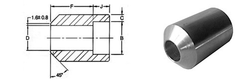 SOCKET WELD BOSS, Gas Pipe, Hydraulic Pipe, Chemical Fertilizer Pipe