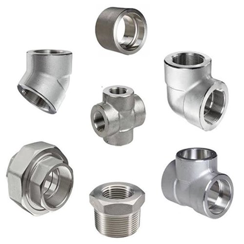 Stainless Steel Metalloy Socket Weld Pipe Fitting, Size: 1/2-3 Inch