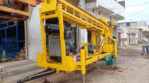 Cast Iron Soil Test Hard Rock Boring Machine, Automation Grade: Semi-Automatic