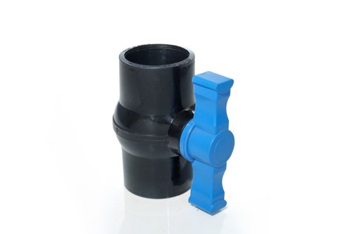 PP Solid Ball Valve, Size: 0.5 To 6