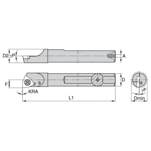 Solid Carbide Boring Tool