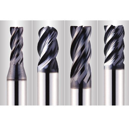Solid Carbide End Mill For Stainless Steel, Overall Length: 50mm To 150mm