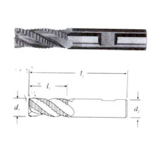 ABLAZE TOOLS Solid Carbide Roughing End Mill