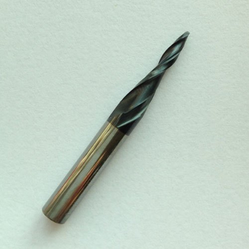 Solid Carbide Tapered End Mill, Shank Diameter: 4 - 8 Mm