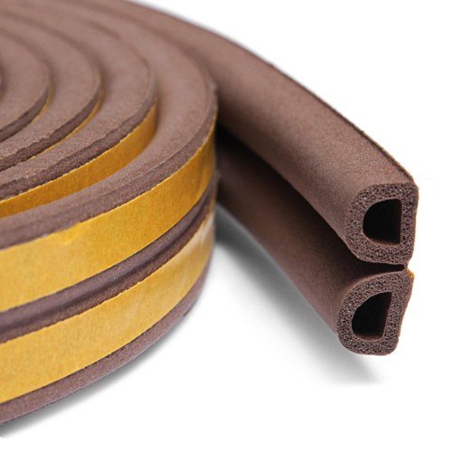 Brown Premium Epdm Rubber Soundproofing Door Seal