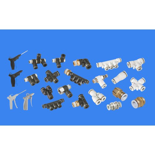 Brass SPAC Pneumatic Connectors Fittings, for Pneumatic Fittings