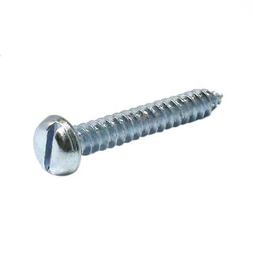 Stainless Steel SS304 Slotted Head Screw, Size: 19x6 Mm