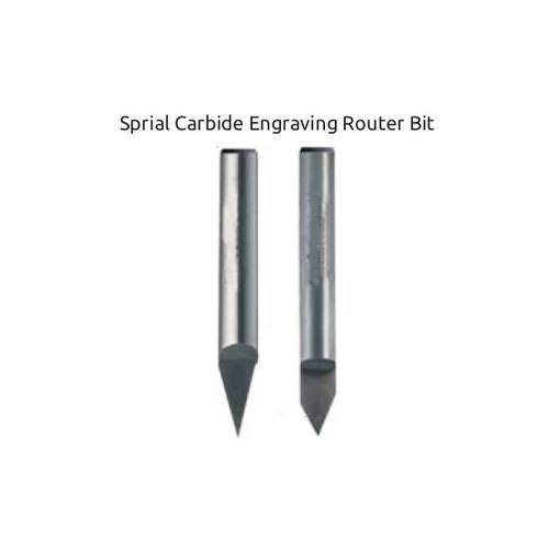 Spiral Carbide Engraving Router Bit, 6mm