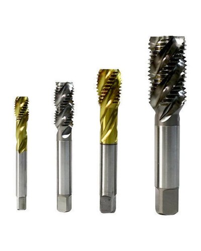 Hss Polished Emkaytools Spiral Flute Taps, For Blind Hole Tapping