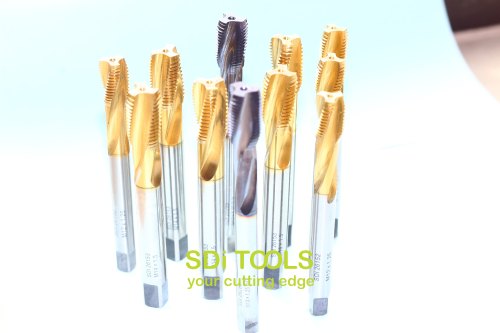 Yellow Black Hss-e Spiral Fluted Taps, For Threading