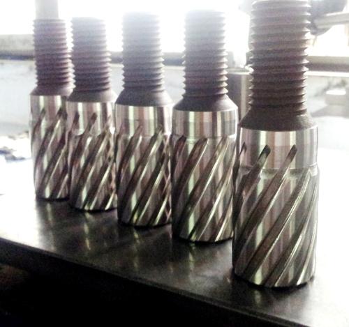 Hss Silver Spiral Rifle Plug, For Milling, Sloting, Upto 60 Hrc