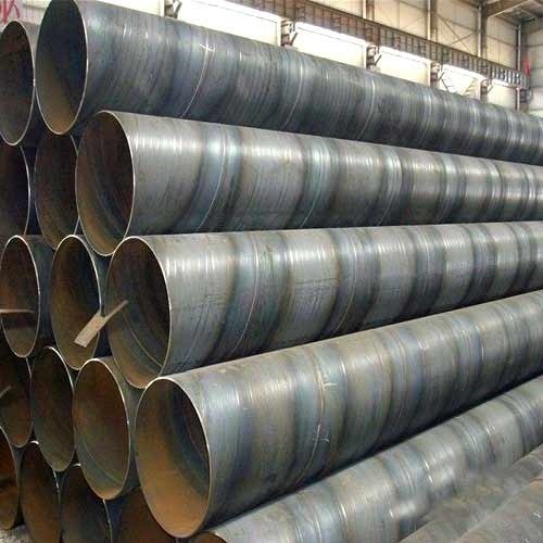 Mild Steel Spiral Welded Pipe, 3-18 meter, 10-50 inch