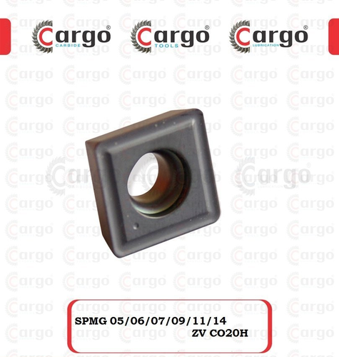 CargoCarbide(TM) Carbide Steel SPMG 050204 ZV CO20H, For Industrial