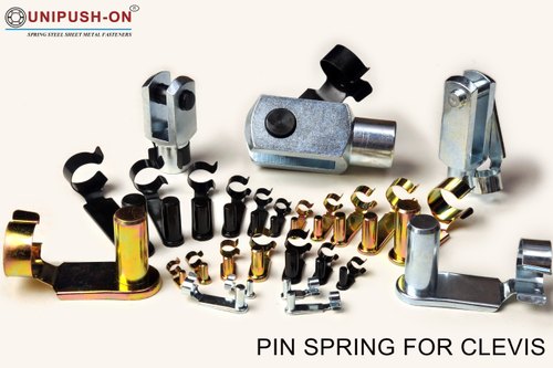 Carbon Steel Unipush-On Spring Pins for Din 71752 Clevis