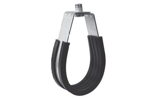 MS Sprinkler Clamp With Rubber Lined, Medium Duty, Hanger