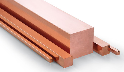 Round Square Copper Bar, For Electroplating, Grade: Ec Grade