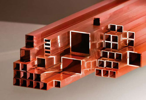 Brown Square Copper Pipe