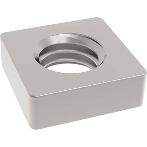 Zinc Plated Steel Square Nut, For Automotive Industry