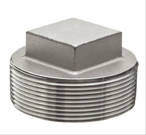 Stainless Steel Square Plug, For Plumbing Pipe