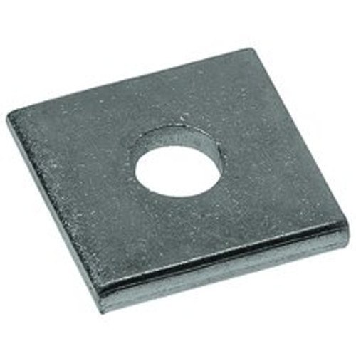 Iso Electroplated Square Washer, Size: 8