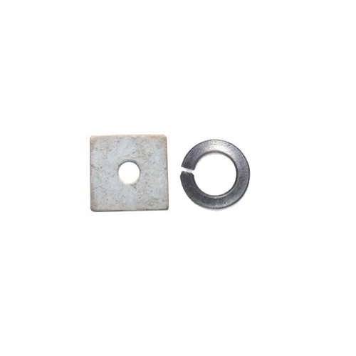 Metal Coated Steel Square Washers, For Textile Industry