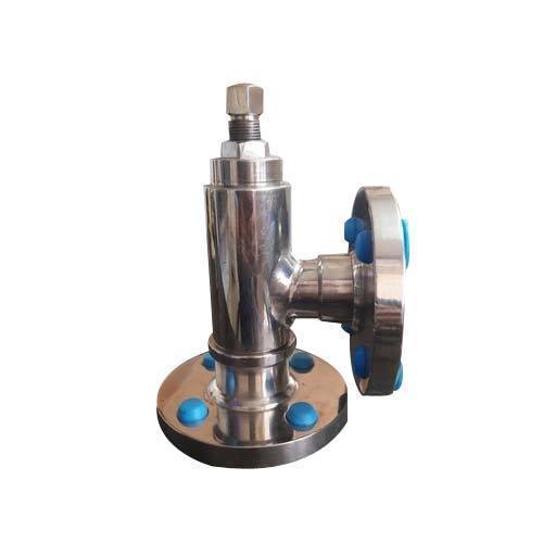 Stainless Steel SS 304 Angle Safety Valves Flanged