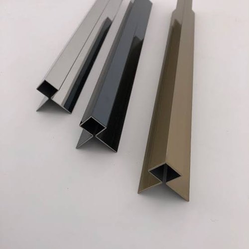Stainless Steel SS 304 Corner Profile, For Industrial