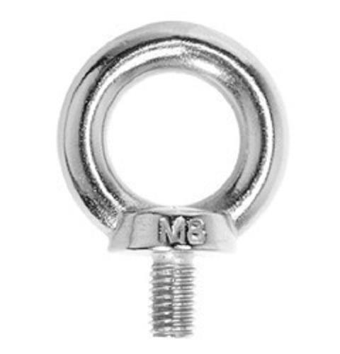 thumbnail image 2 of Uxcell M6 X 25mm Lifting Shoulder Eye Bolt 304 Stainless Steel Lifting Ring Threaded Eyebolt With Nuts And Washers 5pcs 2 of 13