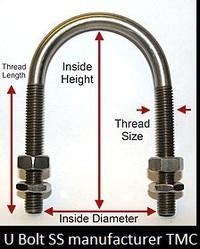 TM SS 304 U Bolt