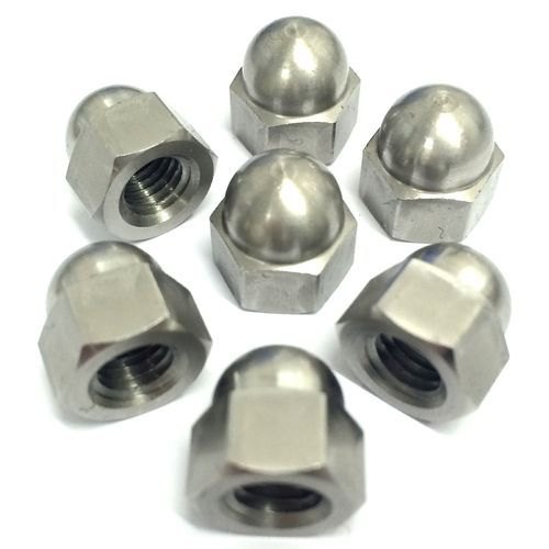 TFE SS 316 Dome Nut, Size: M 6 To M 36
