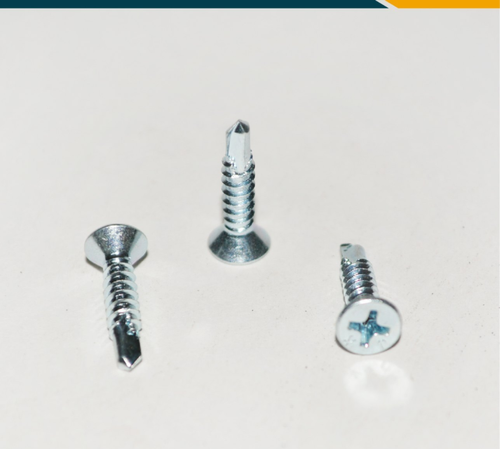 Screwwala SS 410 CSK Phi Head Self Drilling Screw, Surface Finish: Fine, Size: 13 mm To 100 mm Length
