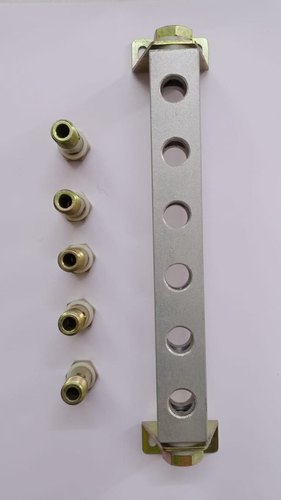 Stainless Steel Manifold Solenoid Valve, Capacity: 6 Valves, Size: 1/8 Inch